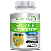 Nutrisuppz Super Colon Detox Cleanser, Veggie Caps 30 Ct
