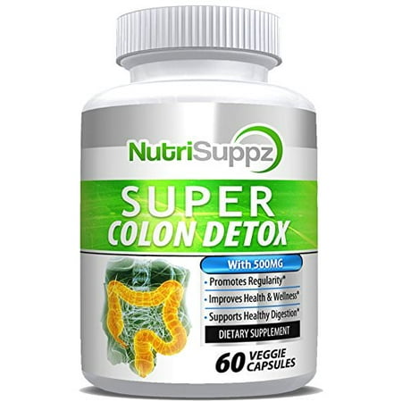 Nutrisuppz Super Colon Detox Cleanser, Veggie Caps 30 Ct