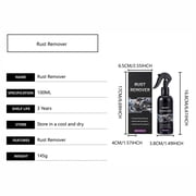 Kieccall Rim Cleaning Agent Wheel Polishing Liquid Heavy Duty Rust Remover Multipurpose Solution for Automobile Tire Outer Ring Daily Decontamination Care Gift