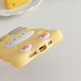 thumbnail image 4 of HAHDAXIA for iPhone 15 Pro Max Cheese Cat Case, Kawaii Phone Cases 3D Silicone Cartoon Case with Keychain Fun Apply to iPhone 15 Pro Max Cute Case Soft Rubber Shockproof Protective Case for W, 4 of 7