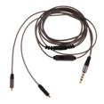 thumbnail image 2 of Miulika 2x Replacement Audio Cable 3.5mm Plug Headphones DIY Repair Cable with Mic for, 2 of 8