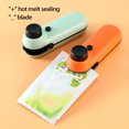 thumbnail image 5 of Reheyre 2-in-1 Mini Bag Sealer with Cutter - USB Rechargeable - Knob Potato Chip Snack Vacuum Bag Sealing Machine Resealer - Kitchen Supplies, 5 of 8