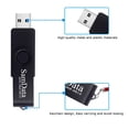 thumbnail image 3 of Unidades flash USB SamData de 64 GB x 2 con luz LED negra, 3 of 4