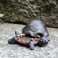 thumbnail image 1 of Turtle Shaped Decorative Dish With Open And Detachable Lid – Natural Garden And Home Accent, 1 of 4