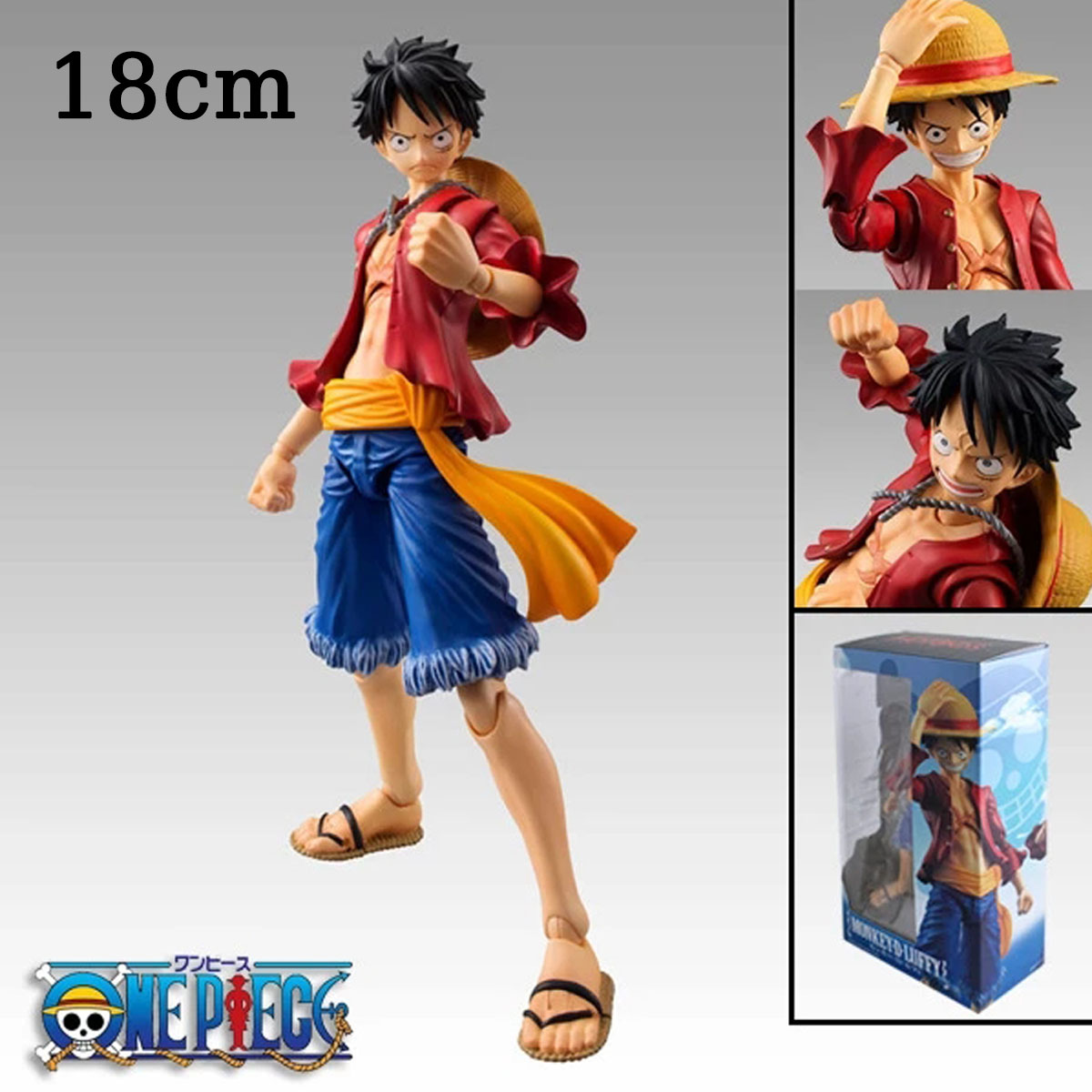 One Piece Monkey D' Luffy Gear 5 Figure - 18cm
