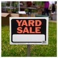 thumbnail image 5 of Hy-Ko Plastic 8.5" x 12" Yard Sale Sign, Orange and Black, Text Box, 5 of 8