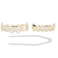 thumbnail image 3 of Cosplay Hip Hop Teeth, Decoration Hip Hop Teeth Compact Portable  for Dancing Party for Concert Gathering Gold,Silver, 3 of 7