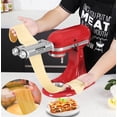 thumbnail image 3 of FavorKit Pasta Noodle Maker Attachment Set for KitchenAid Mixers Plus Hub Knob Screw Accessory Included Dough Sheet Roller, Spaghetti & Fettuccine Cu, 3 of 9