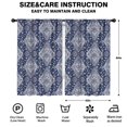 thumbnail image 2 of Blackout Kids Curtains,Boho Bohemia Flower Childrens Insulated Curtains Set Of 2,Bedroom Essentials,Toddler Room Decor 52"x84"(132x213cm), 2 of 4