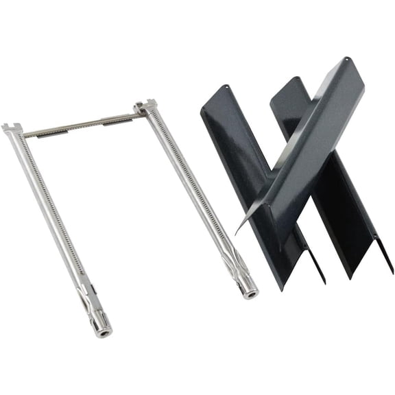 Spirit II Grill Parts for Weber Spirit 2 GS4 Spirit II 200 SER Spirit E210 E220 S210 S220 with Weber 15.3" Flavorizer Bars 7635 , Burner Tube 69785