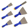 thumbnail image 6 of Porfeet Thickened Plastic Handle Carbon Steel Carbon Steel Putty Blade Scraper Tool(4 inch), 6 of 9