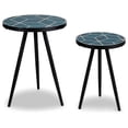 thumbnail image 3 of Signature Design by Ashley Contemporary Clairbelle Accent Table (Set of 2)  Teal, 3 of 5