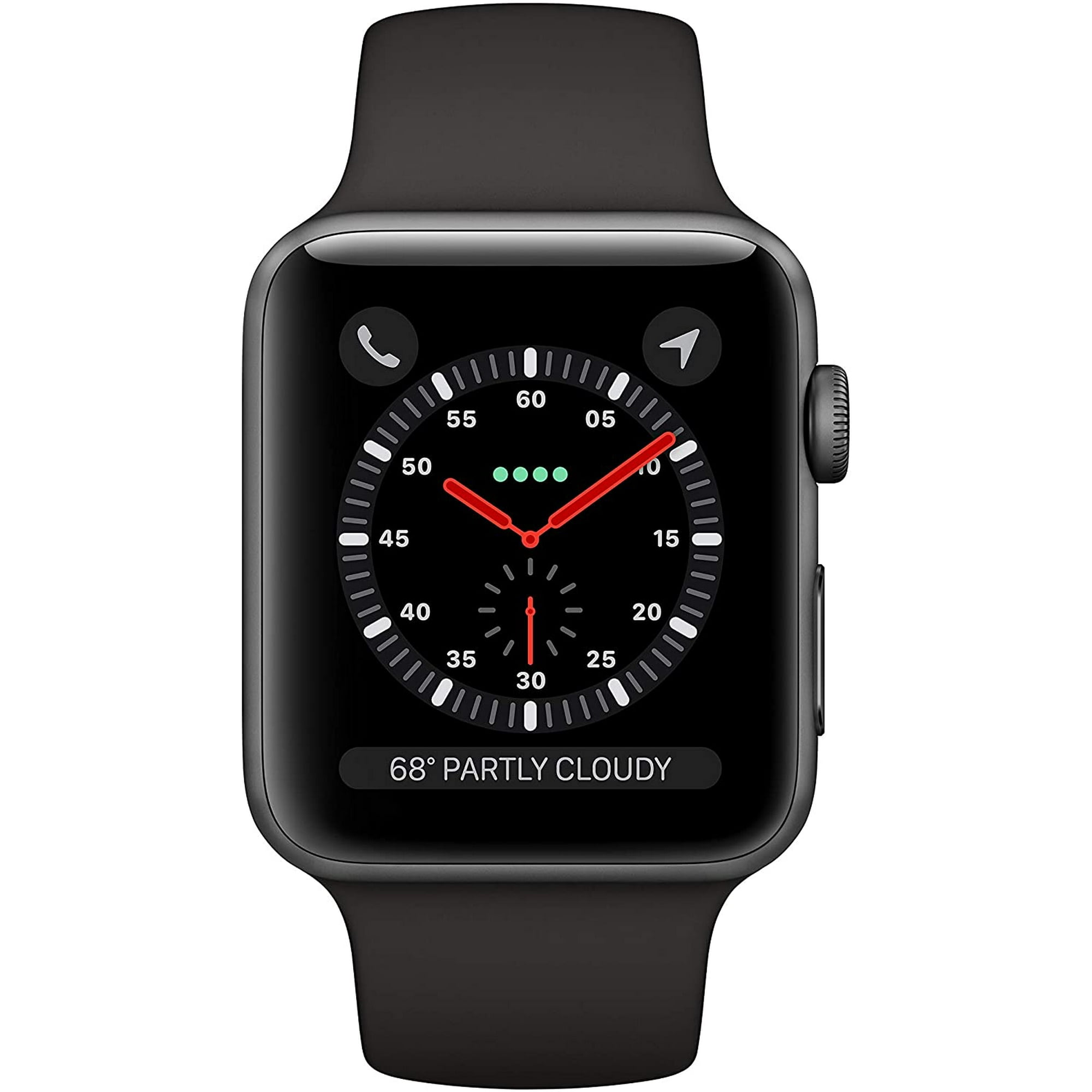 Apple Watch Series 3 (GPS + Cellular, 42mm) - Space Gray Aluminum
