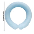 thumbnail image 2 of Reusable Frosted PCM Phase Change Wrist Cooling Tube Bracelet Ring, Instant Chill Wearable Ice Wristband, Adjustable Portable Heat Relief Gear for Summer Sports, Hiking & High Temp Work, 2 of 3