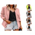 thumbnail image 3 of Womens Suit Coat Jacket Open Front Long Sleeve Work Office Blazer, 3 of 4