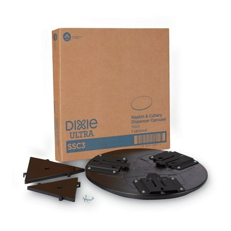 Dixie SSC3 Smartstock Dispenser Carousel, 18 1/4" X 18 1/4" X 1 1/8"