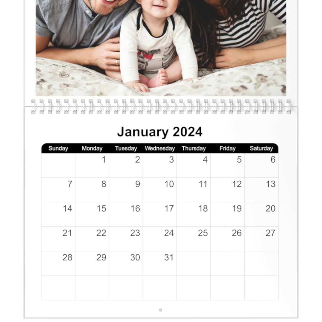 Same Day 8.5x11 Wall Calendar, 18 Month