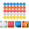 thumbnail image 1 of RUNROTOO 30 Pcs Balles de Golf Résistantes à l'Usure pour Pratique, Rouge, Balles d'Entraînement Intérieur, 1 of 6
