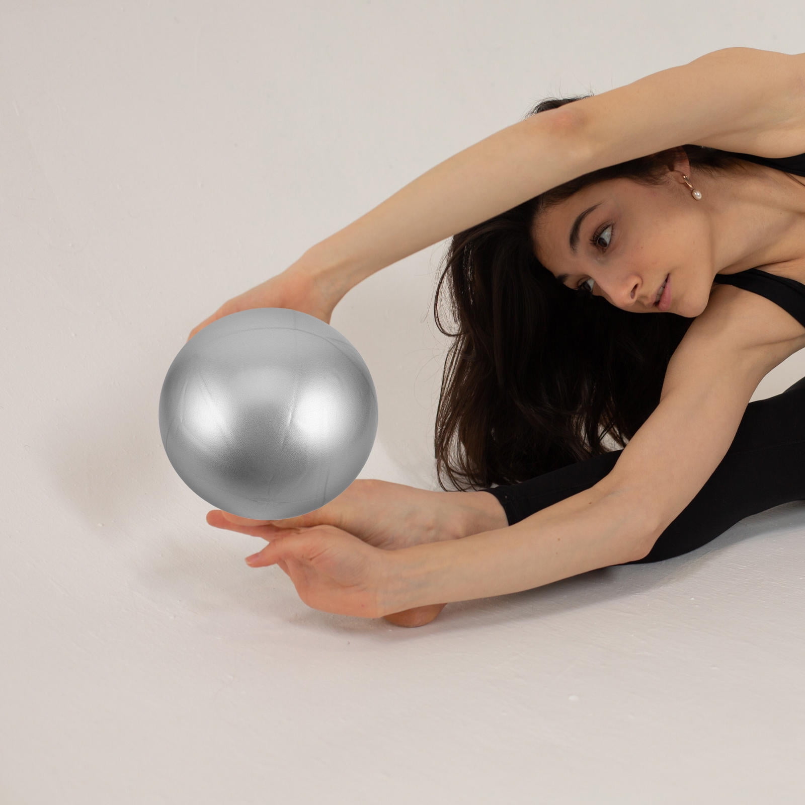 WORGEOUS 4pcs Mini Exercise Ball Pilates And Yoga Small Fitness Ball For Home Workouts And Physical Soft And Flexible Pvc
