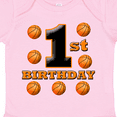 thumbnail image 4 of Inktastic 1st Birthday Basketball Boys or Girls Baby Bodysuit, 4 of 5