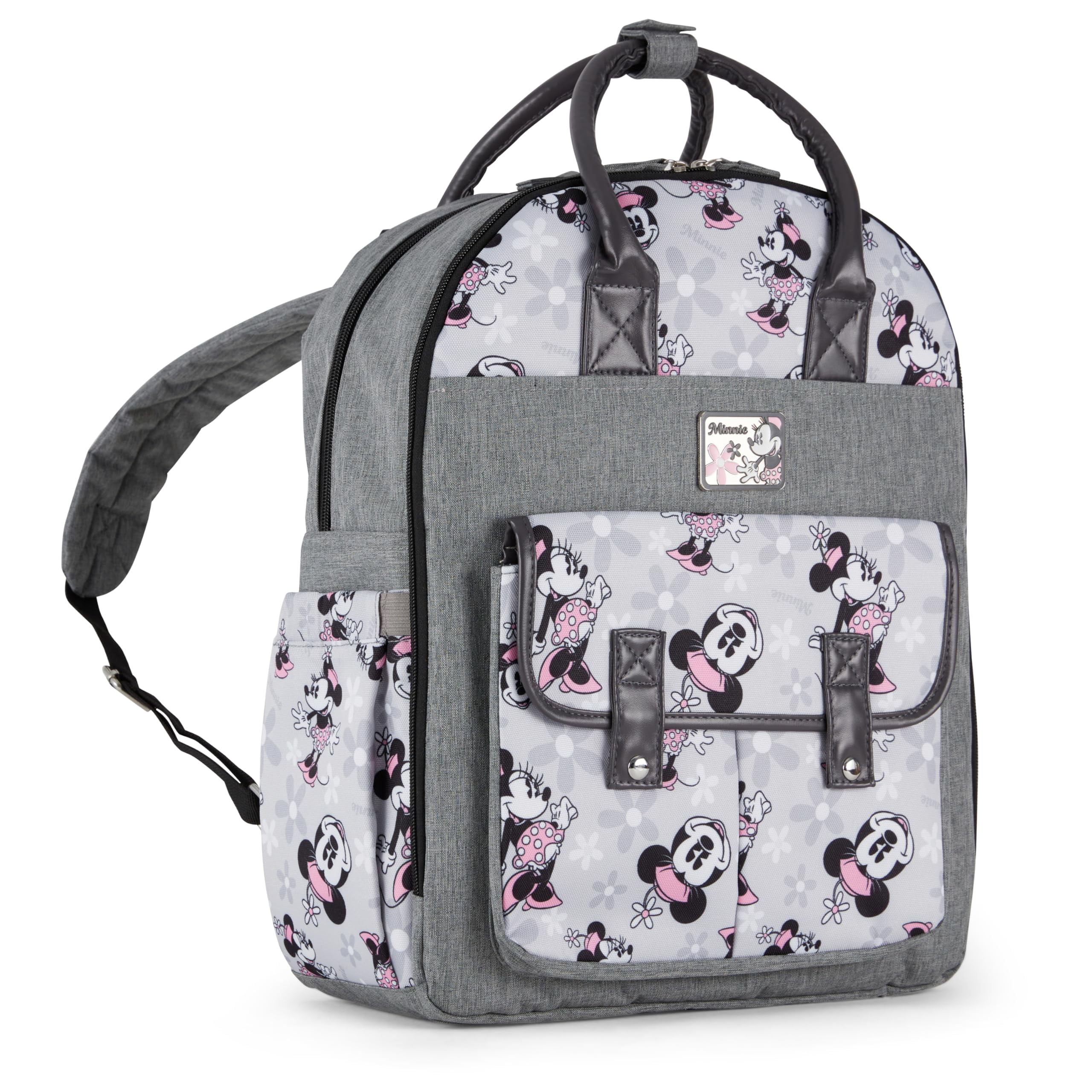 Mochila para pañales Disney Minnie Mouse de 40 cm, unisex, para bebés |  Bodega Aurrera en línea