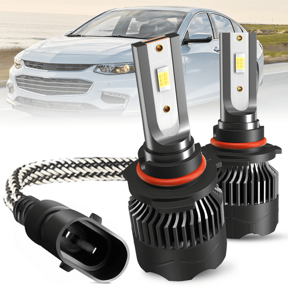 9005 HB3 LED Light Bulb for 2016-2018 Chevy Malibu Headlight High Low Beam Replacement Kit