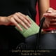 thumbnail image 2 of Cartera A CUADROS SQbags para mujer rectangular con ranuras para tarjetas y compartimento para billetes, 2 of 5