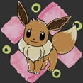 thumbnail image 2 of Men's Pokemon Watercolor Eevee  Graphic T-Shirt, 2 of 5