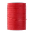 thumbnail image 3 of Red Waxed Polyester Thread 0.8mm Flat Hand Sewing Stitching Cord 90 Meters, 3 of 9
