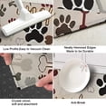 thumbnail image 3 of Paw Prints and Bones Kitchen Rug Mat,Kitchen Runner Rugs Non Skid Washable,Decorative Kitchen Floor Mats for Kitchen,Sink,Laundry,17"X47", 3 of 5