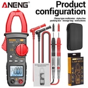 ANENG ST181 Digital Clamp Multimeter, 4000 Counts AC Current NCV Tester for Electrical and Voltage Testing