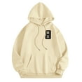 thumbnail image 6 of XIAOCHA Men's Floral Tokyo Graphic Hoodie Oversized Long Sleeve Hooded Pullover Soft Urban Casual Hoodies, 6 of 6