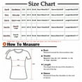 thumbnail image 3 of USSUMA Womens Tops Dressy Casual Summer,Women Summer Cotton Linen Tshirt Tops Trendy Dandelion Print Casual Loose Tunic Tee Plus Size Crewneck Blouse, 3 of 5