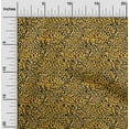 thumbnail image 1 of oneOone Cotton Flex Orange Fabric Animal Skin Sewing Craft Projects Fabric Prints By Yard 40 Inch Wide-ZB2, 1 of 4