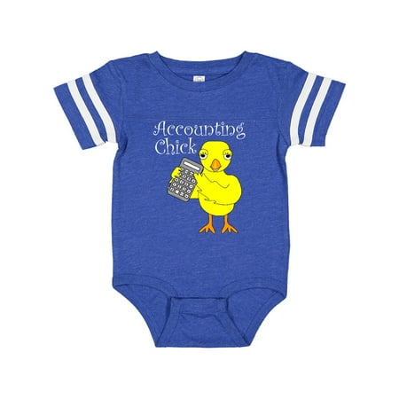 

Inktastic Accounting Chick White Text Gift Baby Girl Bodysuit