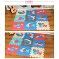 thumbnail image 3 of Alfombras de juego de piso de espuma suave eva entrelazadas azulejos nios guardería rompecabezas ocean-b SM SunniMix Estera de juego de rompecabezas para niños, 3 of 8