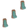 thumbnail image 4 of Vestido bohemio elegante y cómodo Qarigey largo vintage fuera del hombro verde L, 4 of 6