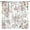 Style-13, variant on Watercolour Floral Curtains, Colourful Floral Hand-Painted Buds Branches and Leaves Plants, Bedroom Living Room Kitchen Blackout Curtains42X84x2 Inch