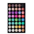 thumbnail image 4 of Sombra de ojos de color, 40 colores de sombra de ojos, paleta de maquillaje de ojos mate, sombra de ojos con brillo mate, integración perfecta, 4 of 8