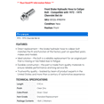 thumbnail image 2 of Front Brake Hydraulic Hose to Caliper Bolt - Compatible with 1972 - 1975 Chevrolet Bel Air - Dorman, 2 of 2