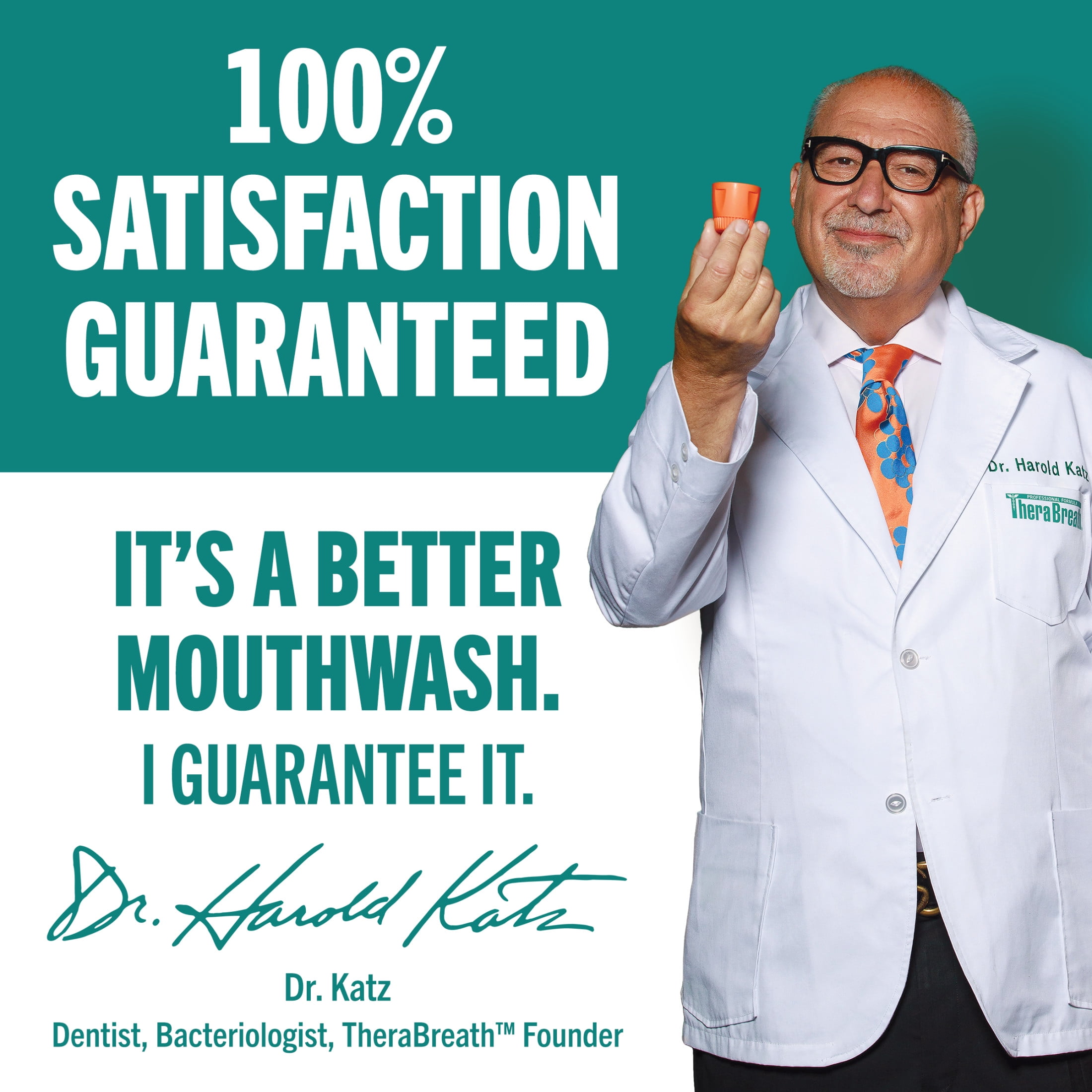 TheraBreath Deep Clean Mouthwash, Alcohol Free, Antiseptic Benefits, Fresh Mint, 16 fl oz