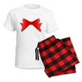 thumbnail image 5 of CafePress - Red Bow Pajamas - Women's Short Sleeve Print T-Shirt and Pants Light Cotton Pajama Set, 5 of 7