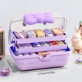 thumbnail image 1 of Multi-layer Hairpin Organizer Girl Jewelry Case Head Rope Headband Display Rack, 1 of 5