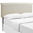 thumbnail image 2 of Ergode Camille Queen Upholstered Fabric Headboard - Beige, 2 of 4