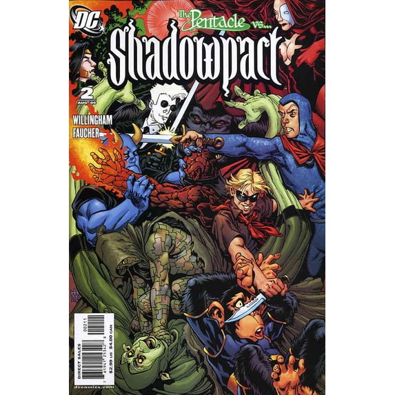 Shadowpact #2 VF ; DC Comic Book