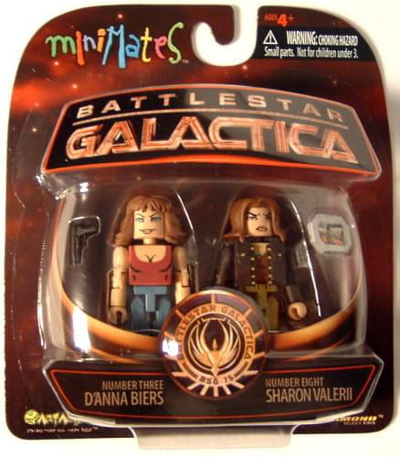 Battlestar Galactica Minimates Series 3 Number Three D'Anna Biers