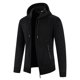 thumbnail image 4 of Chaquetas para hombres Abrigos Abrigos Moda Otoño e invierno Cuello alto Suéter Chaqueta de lana informal Odeerbi  ODB-5, 4 of 5
