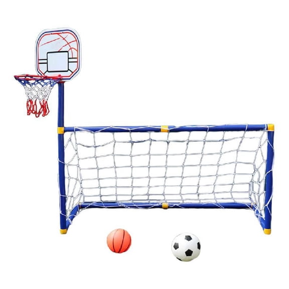 Outdoor Basketball and Football combination is Convenient to Carry and Entertain