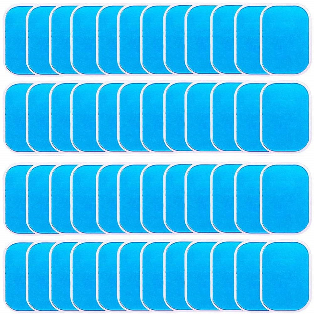 50Pcs Gel Pad For EMS Abs Trainer Abdominal Muscle Stimulator Fitness Belt Gym 