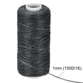 thumbnail image 4 of Unique Bargains Black Olive Polyester Waxed Leather Sewing Thread, 55 Yards, 4 of 6
